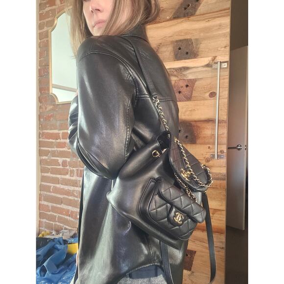 Chanel Small Lambskin Backpack Black - Picture 15 of 15